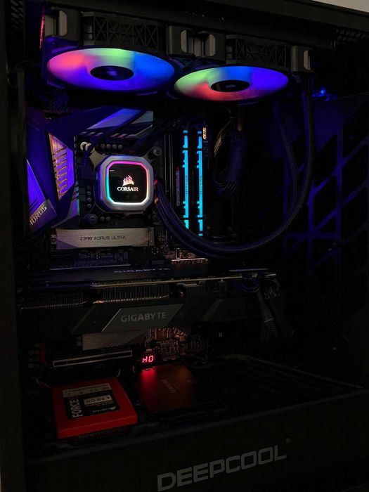 Sistem PC Gaming - i7-9700K + RTX 2080 OC + Z390 Aorus Ultra  + 16GB DDR4-3200 + 750W Gold + AIO
