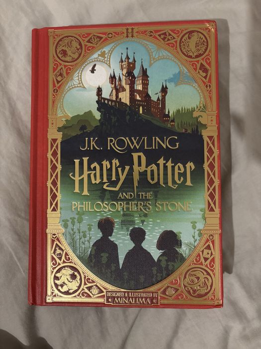Книга Гарри Поттер и философский камень Миналима Minalima