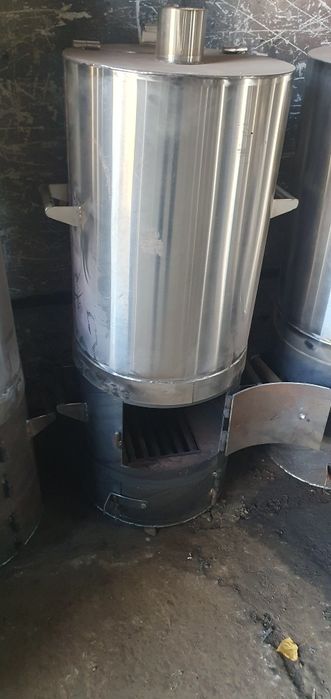 Продам титан, самовар, буржуйку, мангал