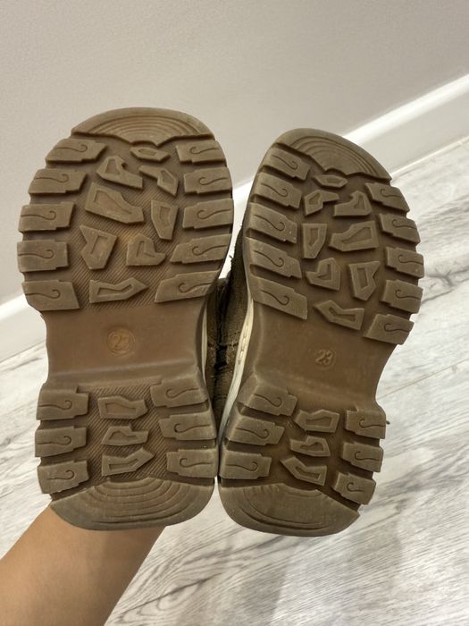 Ботинки детская натуральная замша