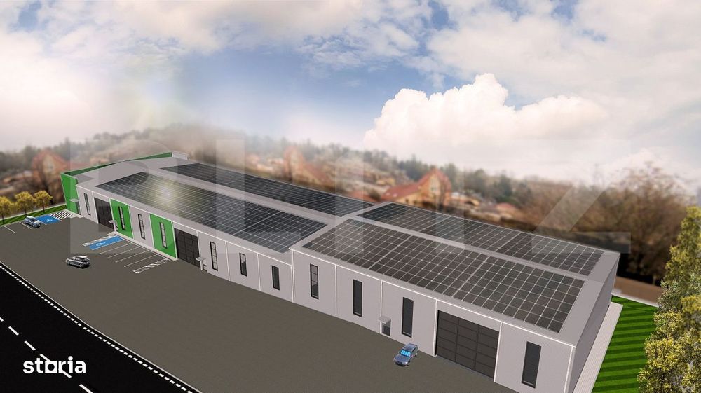 Doua hale industriale 639 - 1500 mp, Campenesti /Apahida