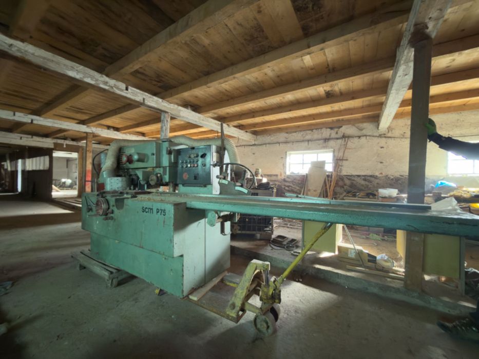 Mașină de rindeluit / profilat SCM P75 – 4 capete – funcțională