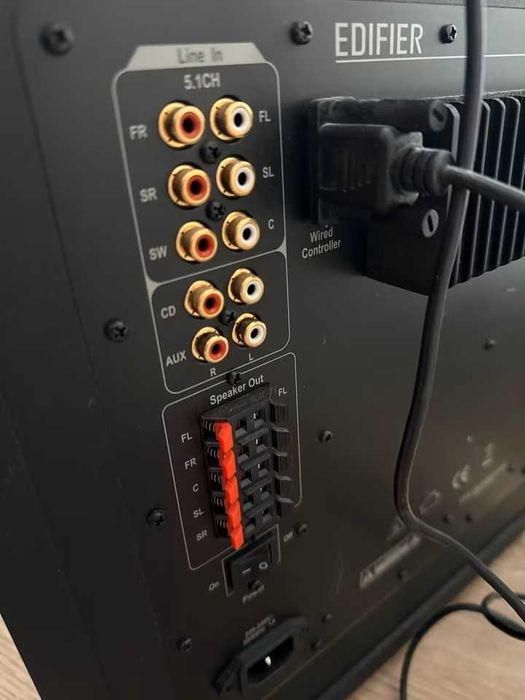 Sistem Audio PC Edifier S550 Home Cinema 5.1 Boxe + Subwoofer Activ