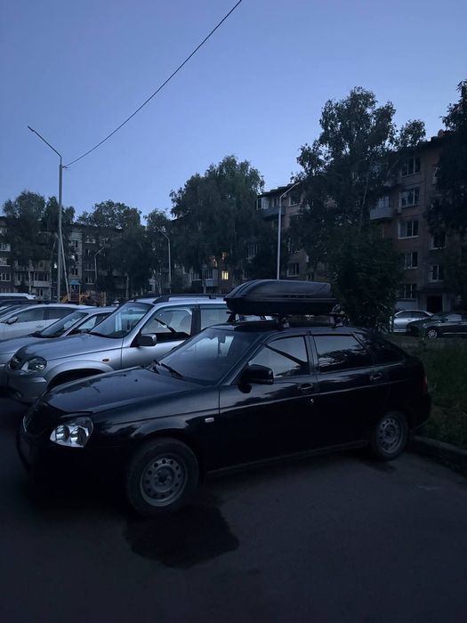 Продам автобокс с рейлингами (Приора)