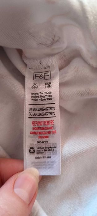 Лот бодита с дълъг ръкав 74 р-р