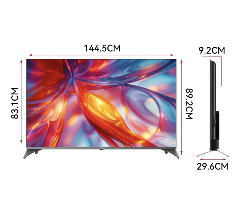 Телевизор Yasin 65UD81 165 см 2 шт