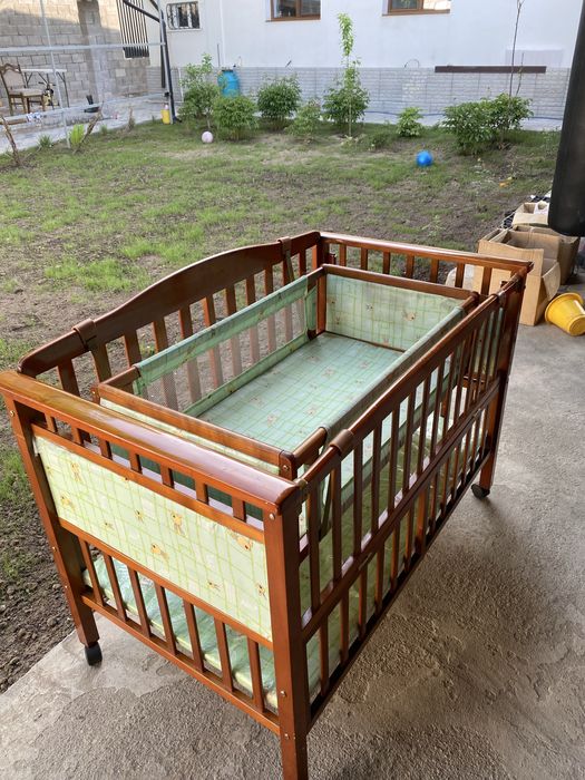 Манеж деревянная