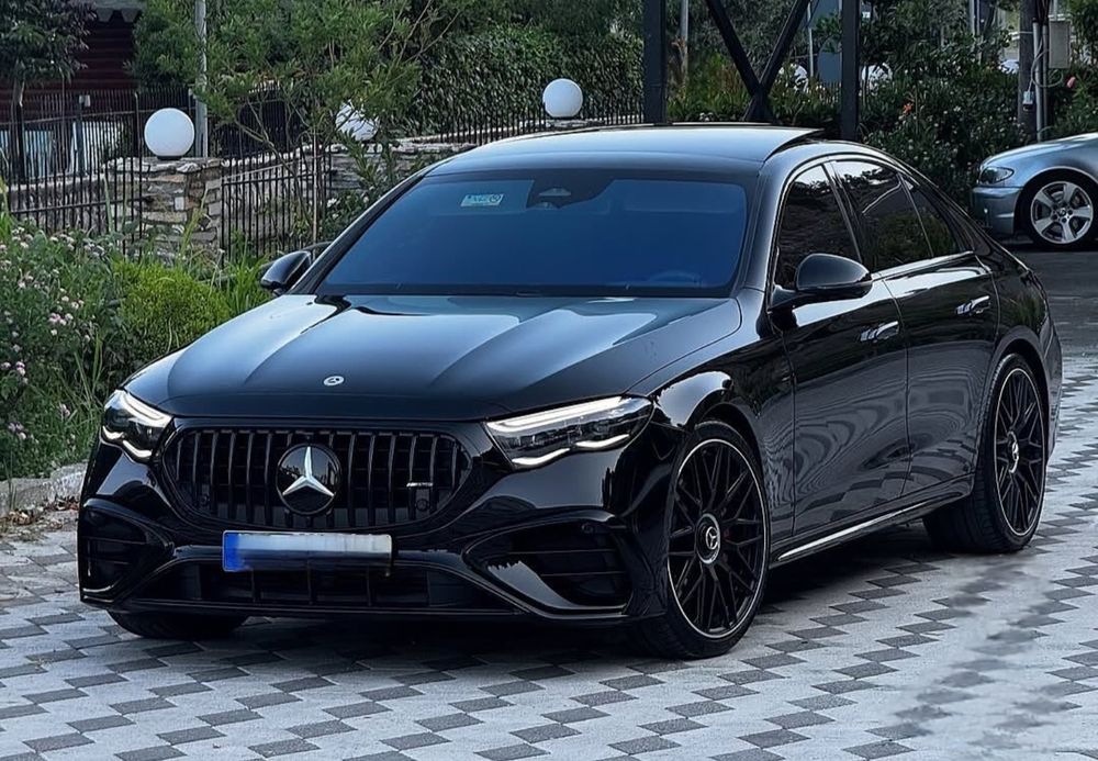 W214 E53AMG пакет предна броня задна броня накрайници решетка S214