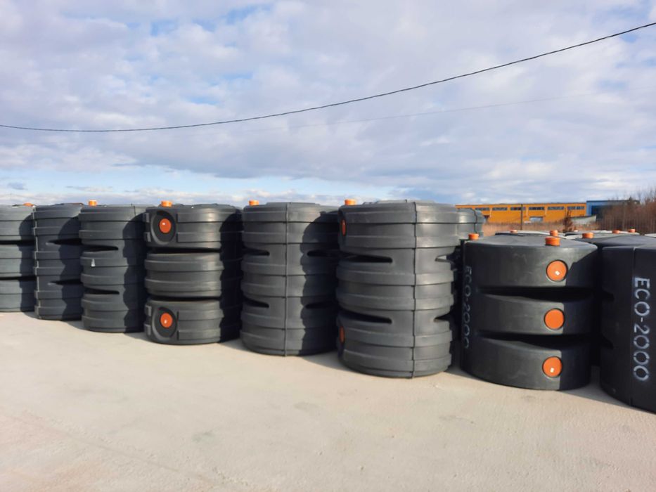 Fosa tricamerala Bunker 3500l