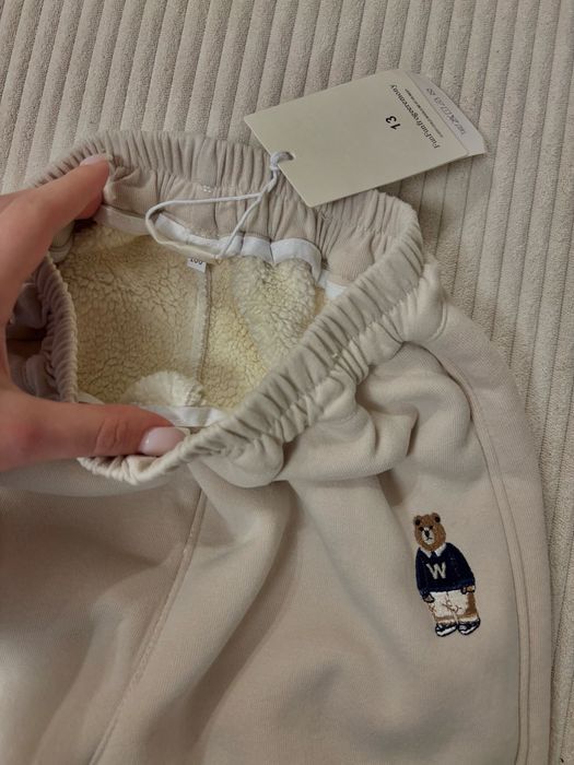 Детско долнище Ralph Lauren стил – бежово