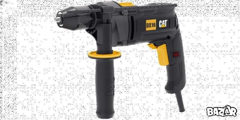 Ударна бормашина CAT DX16 850W метал 13 мм, зидария 20 мм, дърво 35 мм