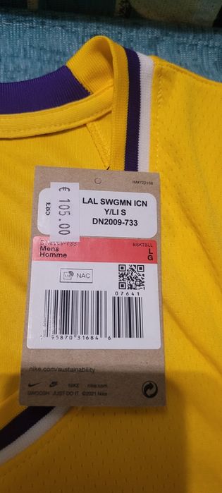 Tricou de basket nba lakers