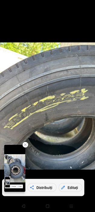 Cauciucuri și jante 315/80 R22,5 și alte