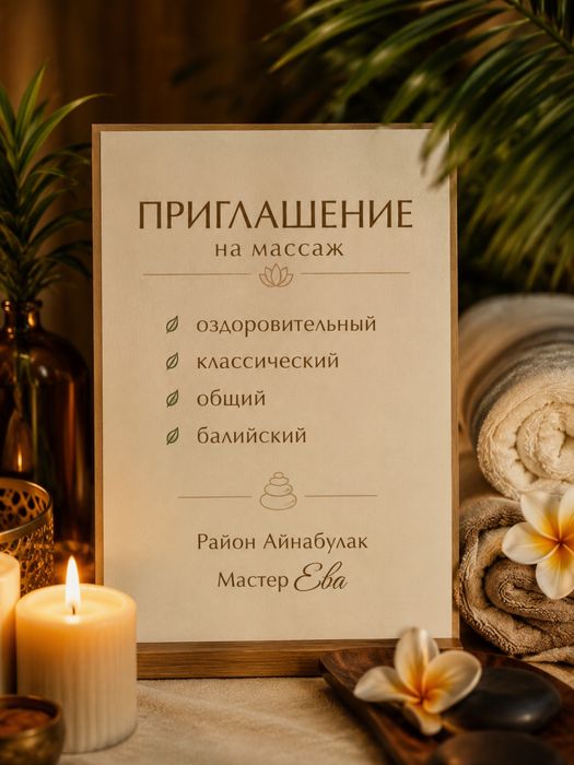 Авторский массаж