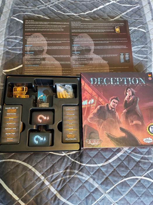 Deception: Murder in Hong Kong - Настолна Игра