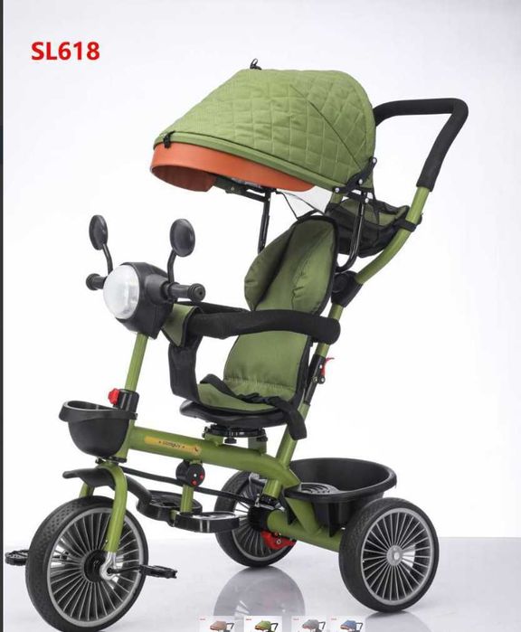 ВЕЛОКОЛЯСКА зонтикли велосипед VELOKALYASKA optom narxda dostavka bor