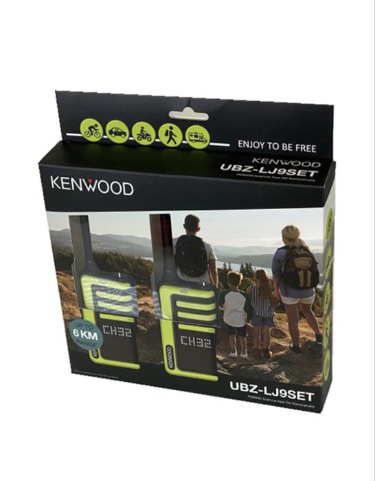 Kit 2 statii radio Kenwood