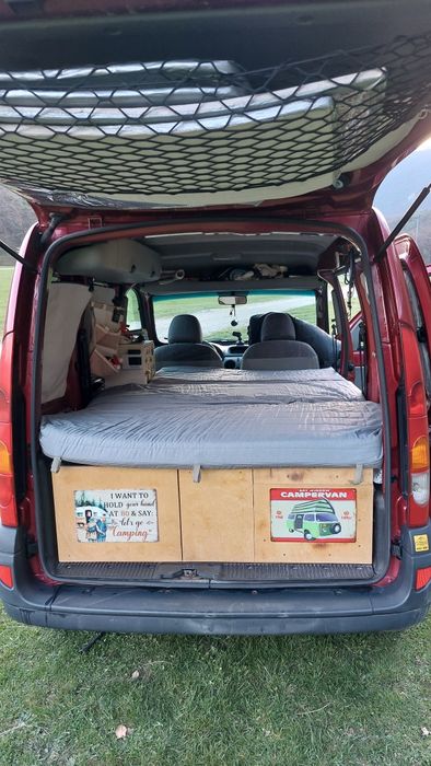 Renault Kangoo 1.5 dci minicamper ideal pentru pescuit