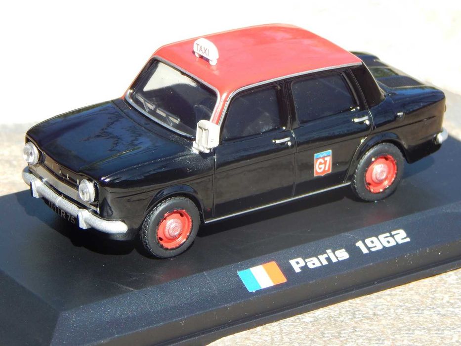 Macheta masina taxi Simca 1000 Paris 1962 sc 1:43 cu ambalaj