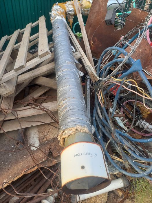 Дымоход 115мм б/у