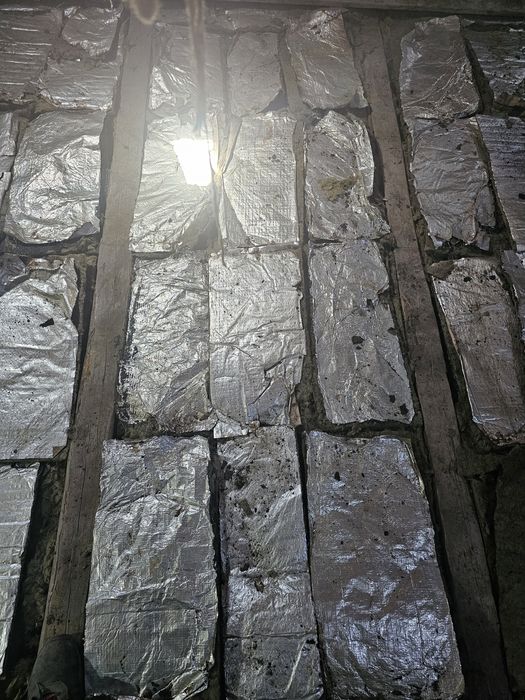 Vata de sticla cu folie de aluminiu pt izolații