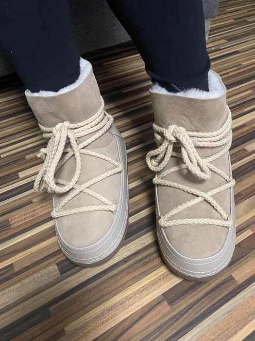 Cizme de zapada ghete bocanci Moon Boot Inuikii Classic High Wedge