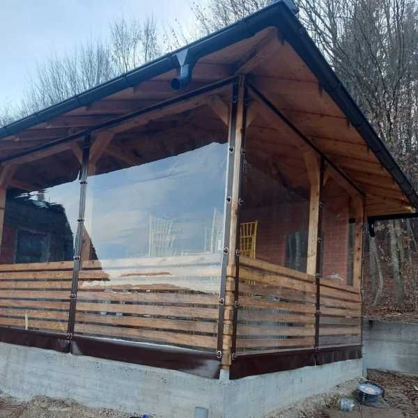 Folie Cristal Prelate pentru terase, foișoare și balcoane!