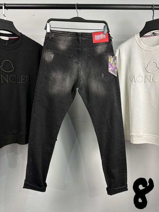 Dsquared мъжки черни дънки 6 модела