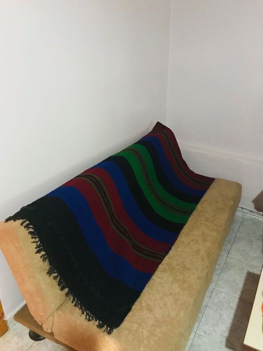 Вълнена черга, ръчно тъкана, неизползвана