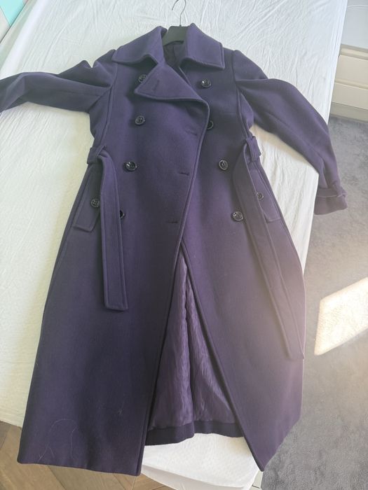 Стилно лилаво палто