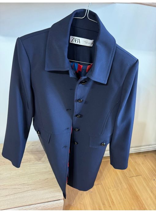 ZARA pardesiu / haina mar.S lungime 3/4