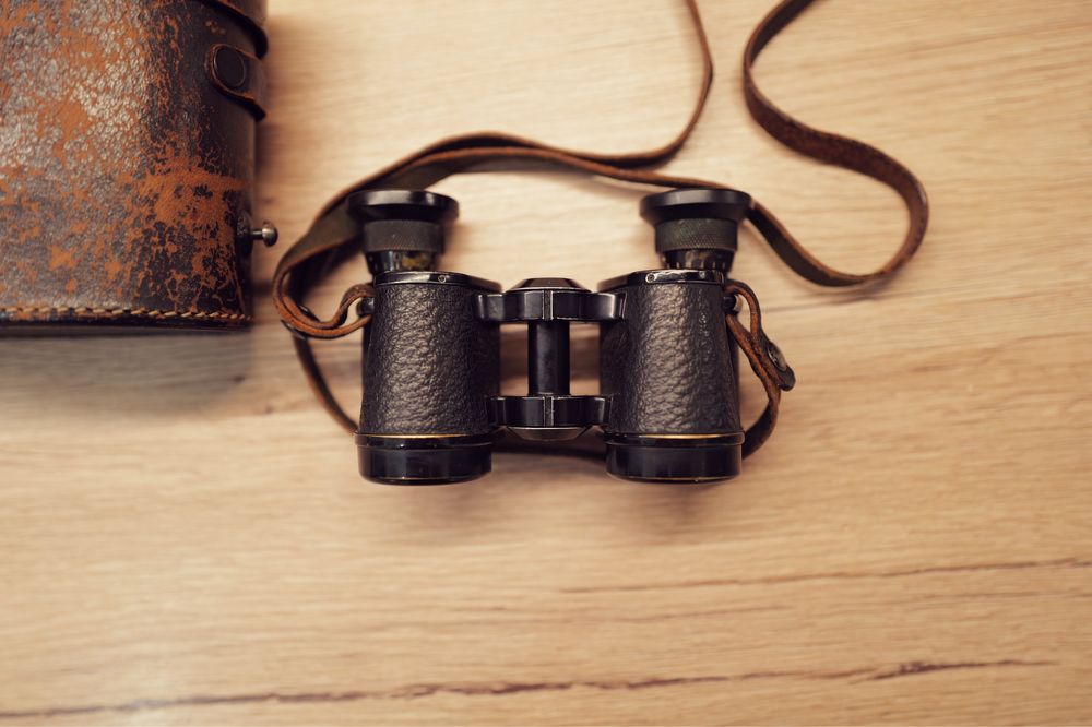 Binoclu Carl Zeiss Turol 4x20 vintage 1913 stare perfecta toc original