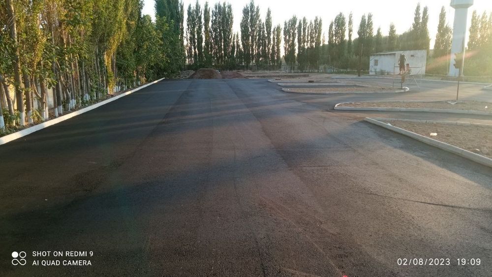 Kafolatlangan Asfalt xizmati