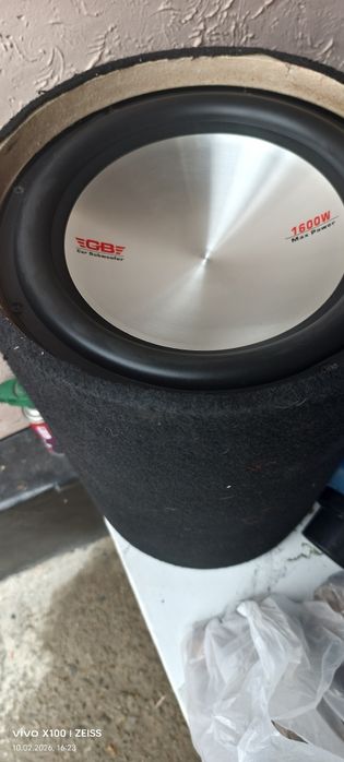 Сабвуфер бочка 1600
