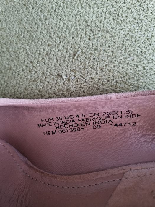 Pantofi H&M piele, marimea 35