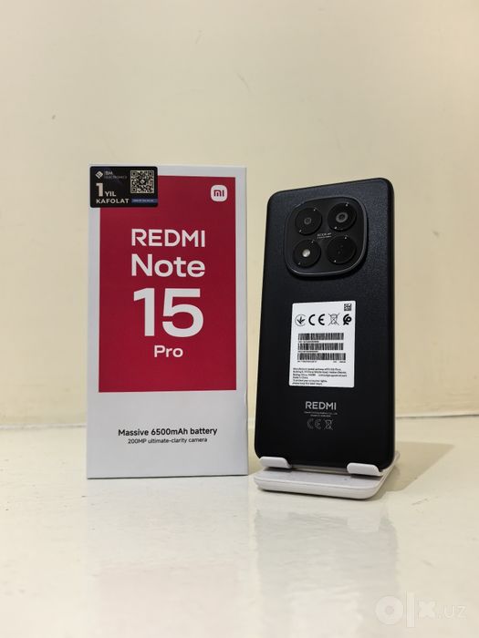 Redmi Note 15 Pro (12/256) 1 oylik srochna
