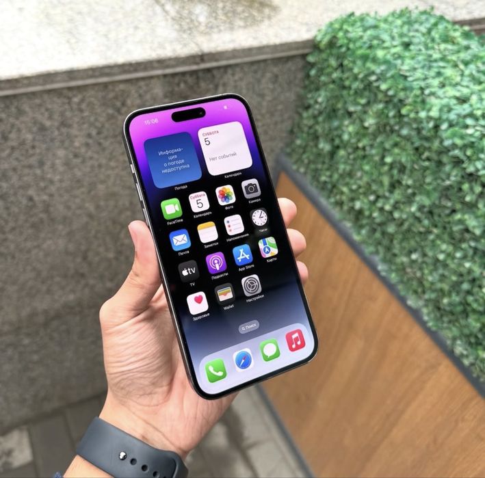 iPhone 14Max Purple 128gb LL/A 86 Kar Dak !