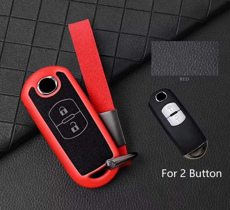 Велурен калъф за ключ Мазда Mazda 2 3 6 CX30 CX-5 CX-7 CX-9 CX-3 CX 5