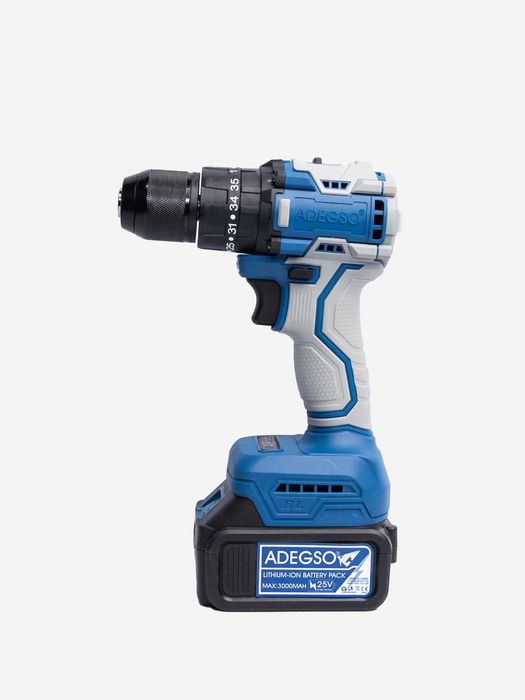 ADEGSO аккумуляторный ударный гайковёрт – 21В,  с зарядкой и кейсом