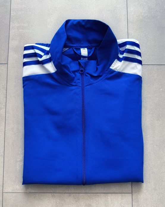 Adidas горнище – СИНЬО | S | НОВО (НЕОБЛИЧАНО)