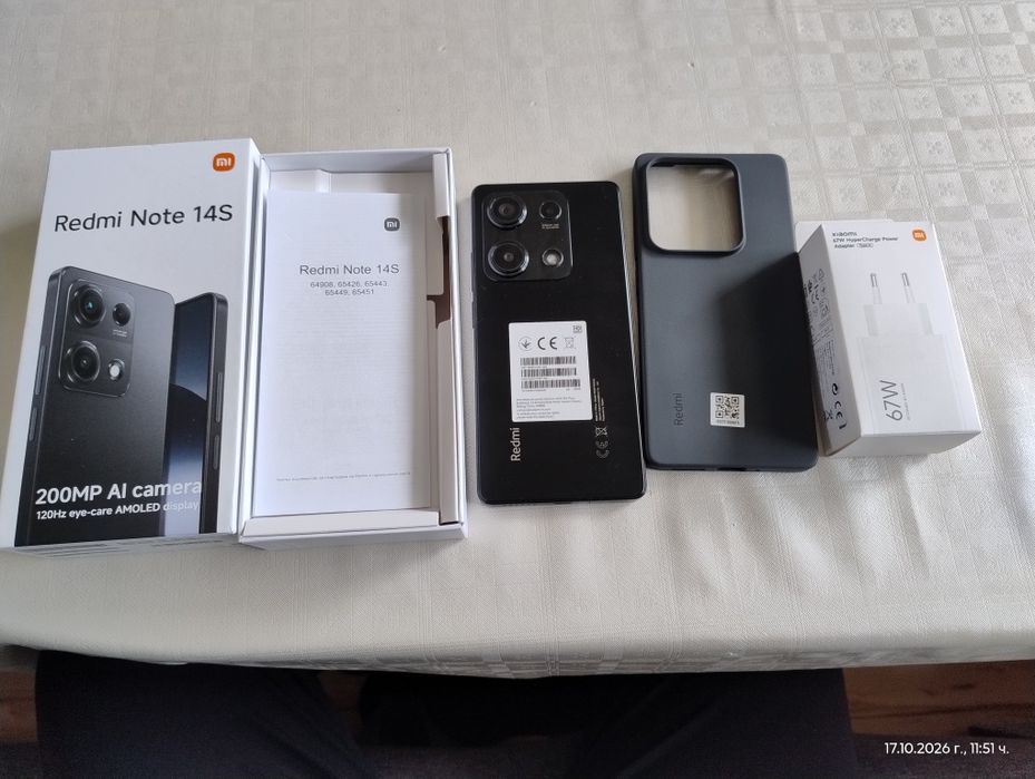 Телефон xiaomi redmi note 14s