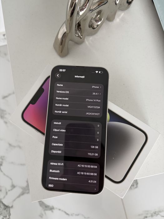 Iphone 14 plus 128 gb starlight