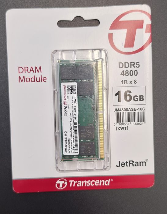 ОЗУ DDR5 16gb Transcend
