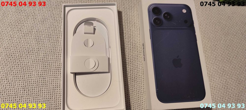 cutie iphone 17 pro max Deep Blue 256 Gb