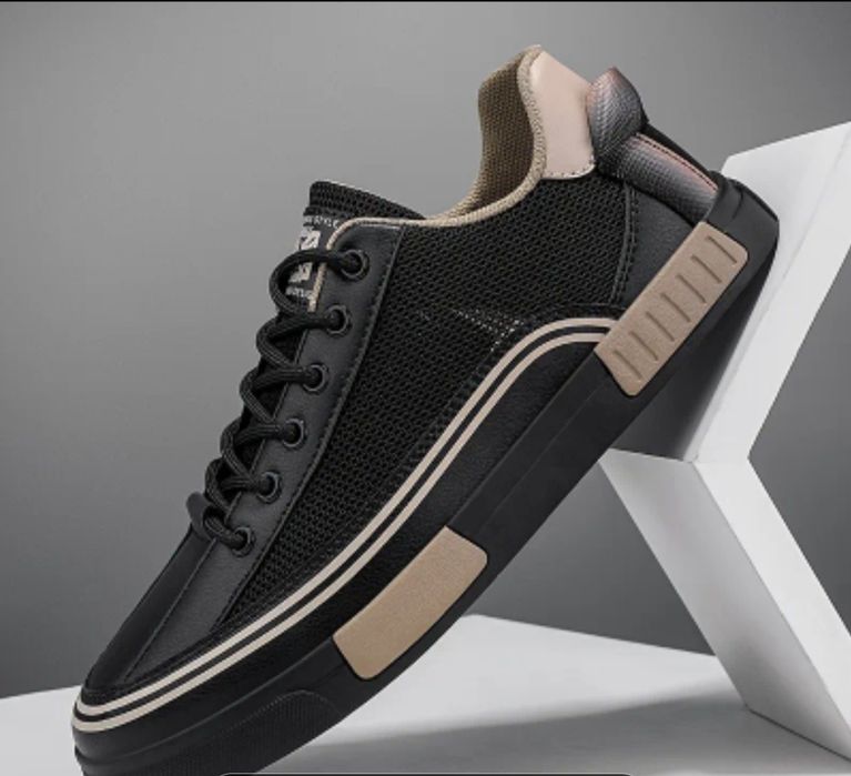 Летние, дышащие кроссовки с сеткой