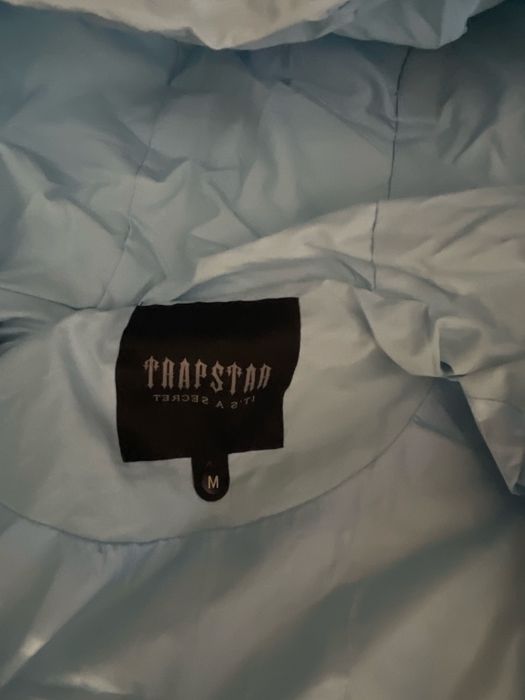 Trapstar ITS A SECRET Puffer Jacket  Ice Blue