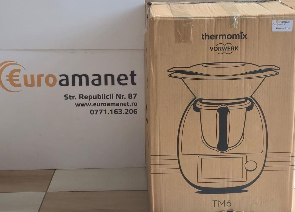 Robot de bucatarie Vorwerk Thermomix TM6 2024 cu accesorii, 20 -G-
