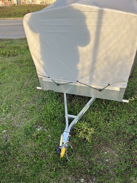 Ново Туристическо Ремарке HUMBAUR Внос Германия