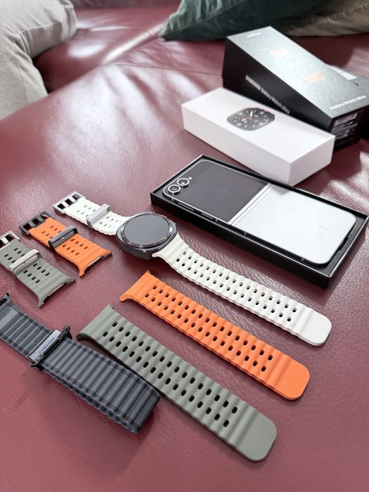 Samsung Galaxy Flip 6+ Galaxy Watch Ultra