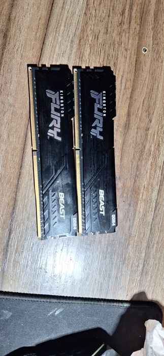 Kingston FURY Beast Black DDR4 16GB (2×8GB) 3200MHz CL16